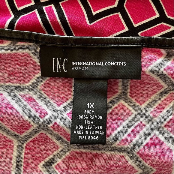 INC International Concepts Pink Blouse - Picture 3 of 4